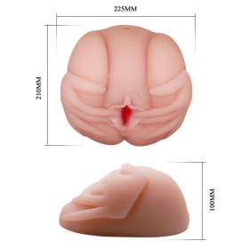 Realistična vagina masturbator za muškarce sa vibracijom BM 9022-7